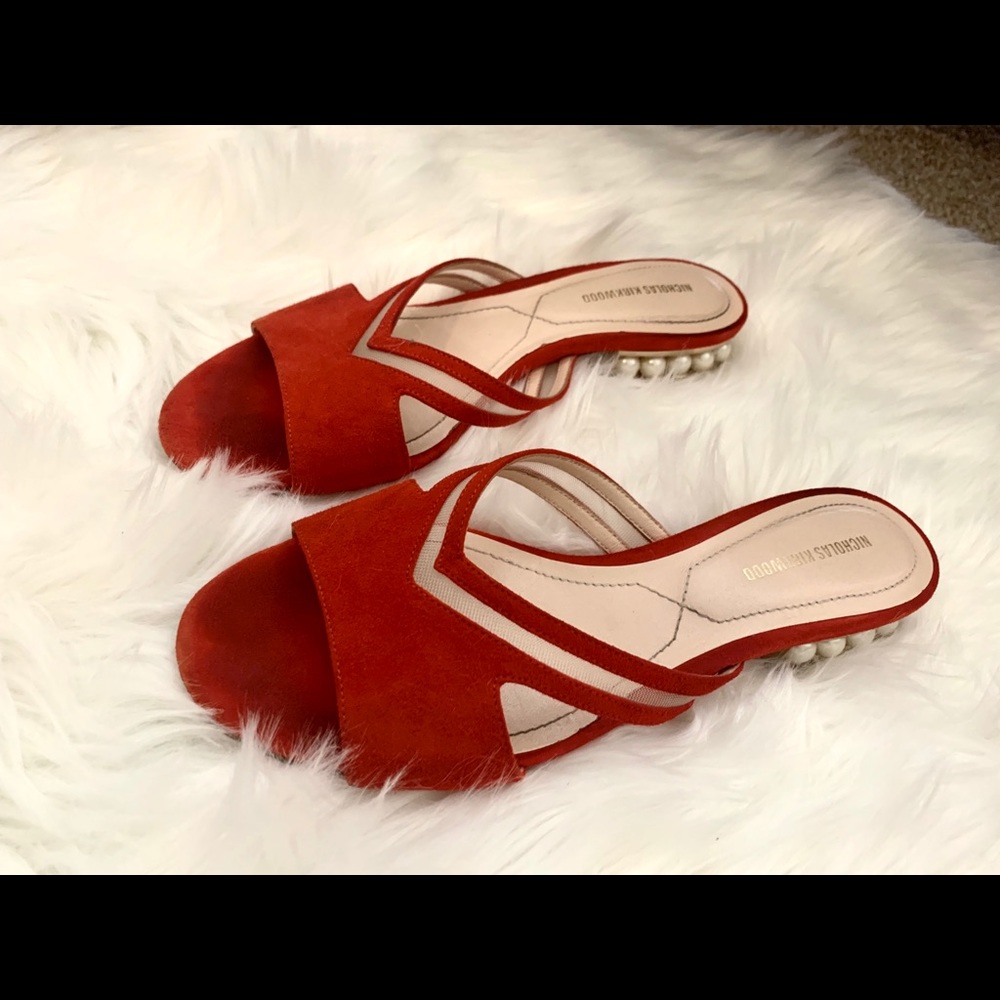 nikolas kirkwood slip-on sandal